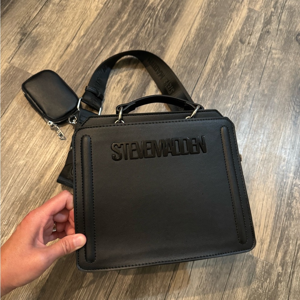 Steve Madden Black Purse
